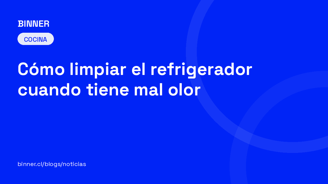 Cómo limpiar el refrigerador cuando tiene mal olor