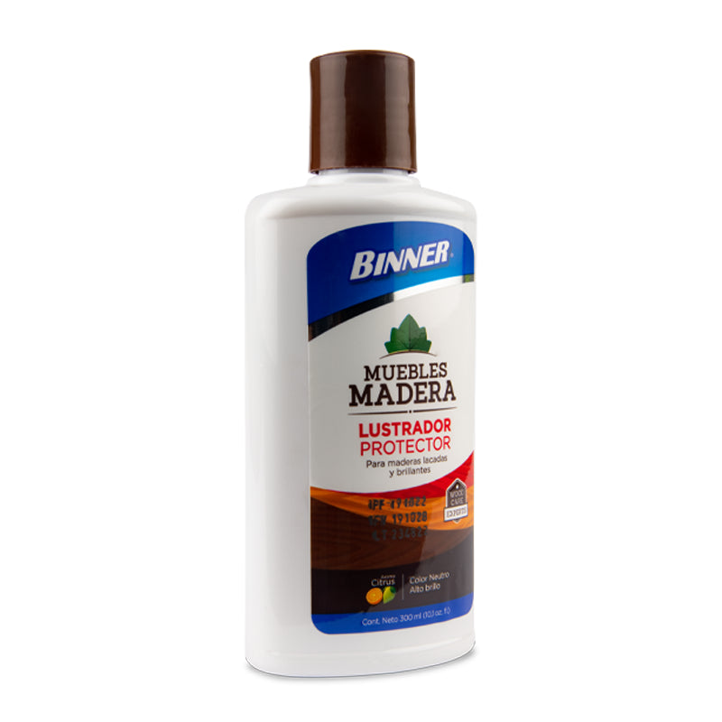 LUSTRADOR PROTECTOR MUEBLES DE MADERA 300 ML 2