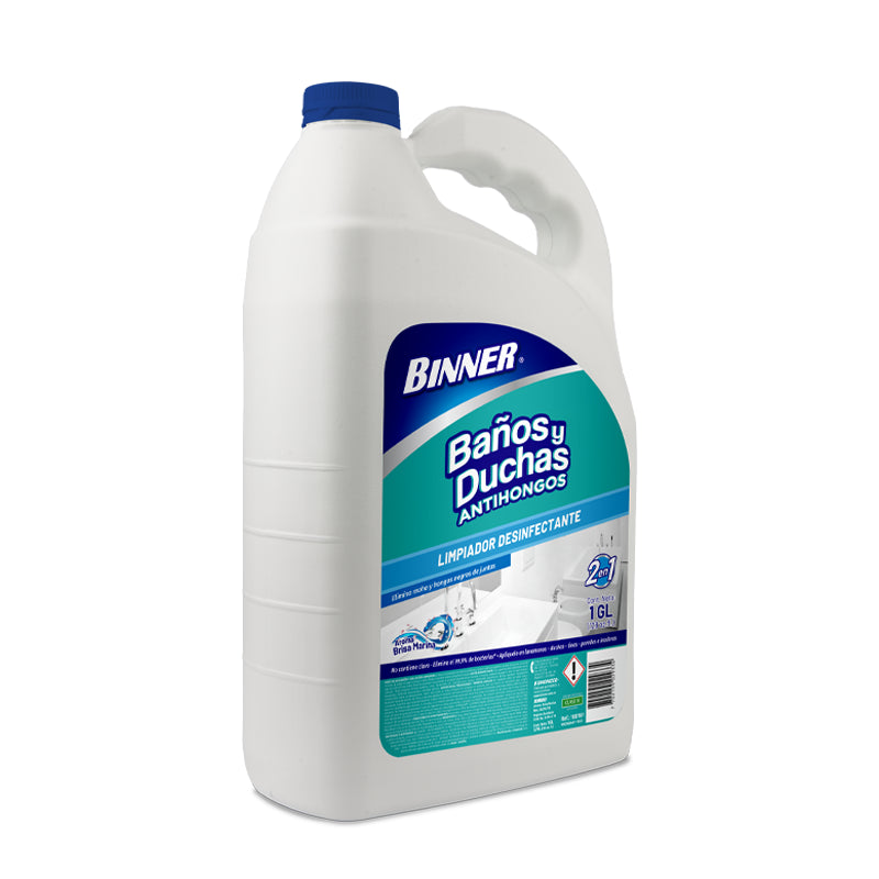 LIMPIADOR DESINFECTANTE BAÑOS Y DUCHAS 1 GL 2