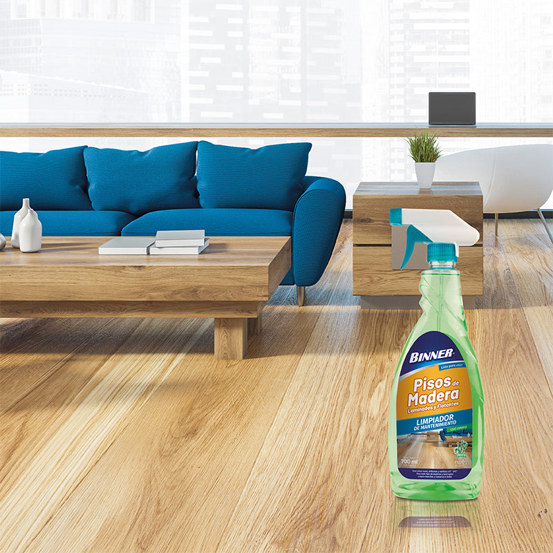 LIMPIADOR DE MANTENIMIENTO PISOS DE MADERA 700 ML 5