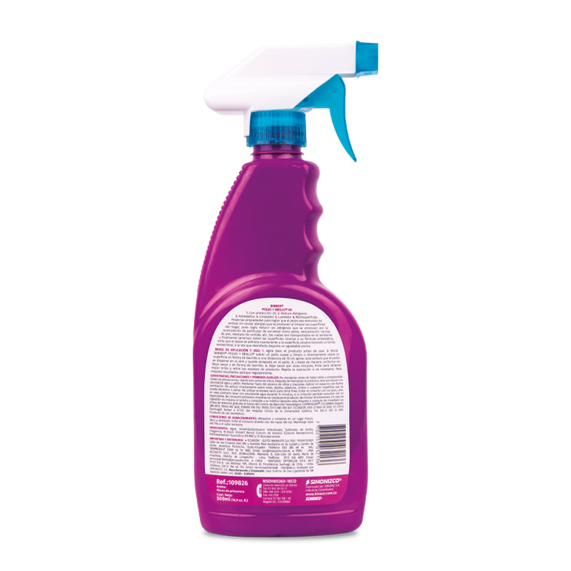 POLVO Y BRILLO FLORES DE PRIMAVERA 500 ML 4