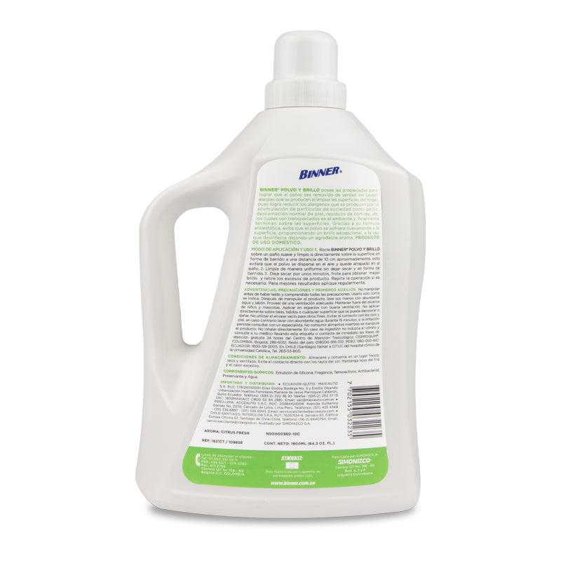 POLVO Y BRILLO CITRUS 1.900 ML 4