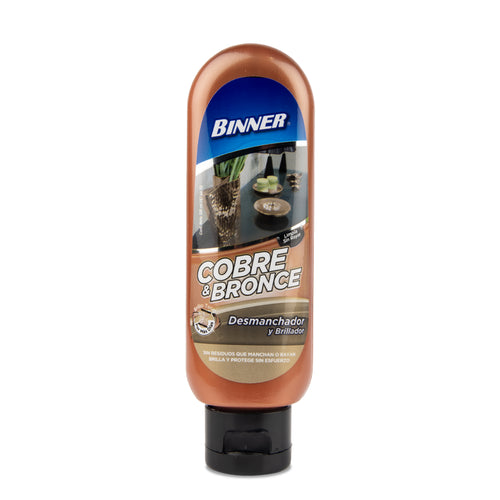 DESMANCHADOR Y BRILLADOR COBRE Y BRONCE 120 ML