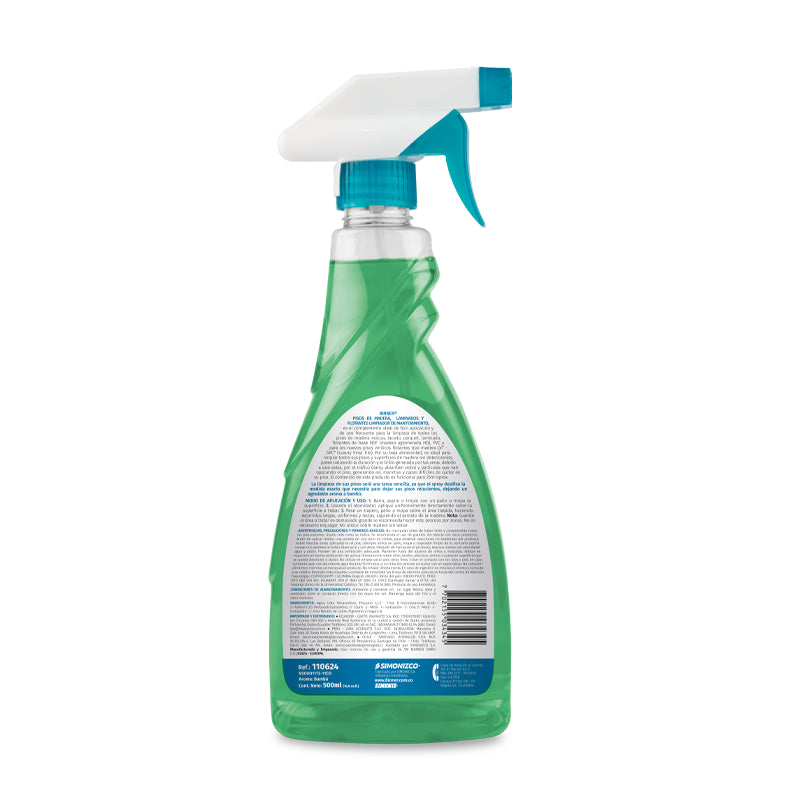 LIMPIADOR DE MANTENIMIENTO PISOS DE MADERA DOY PACK 500 ML 4