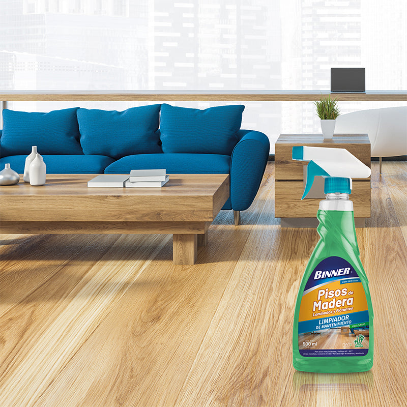 LIMPIADOR DE MANTENIMIENTO PISOS DE MADERA DOY PACK 500 ML 5