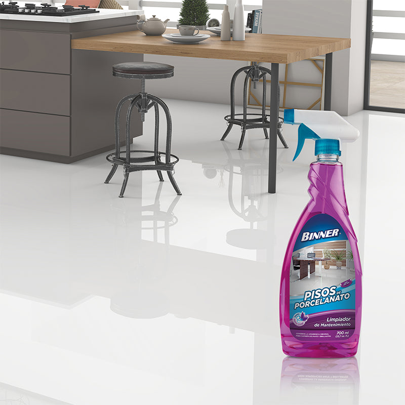 LIMPIADOR DE MANTENIMIENTO PISOS DE PORCELANATO 700 ML 5