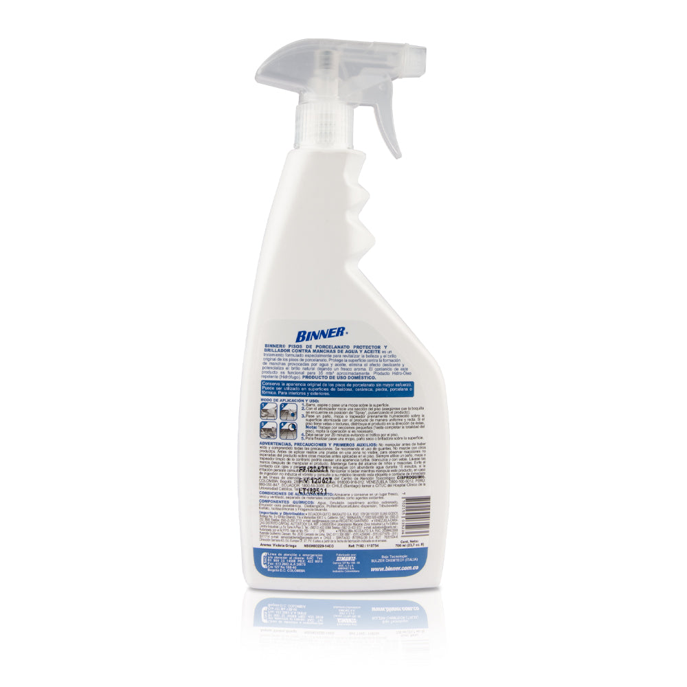 Protector y Brillador Pisos de Porcelanato 700 ML