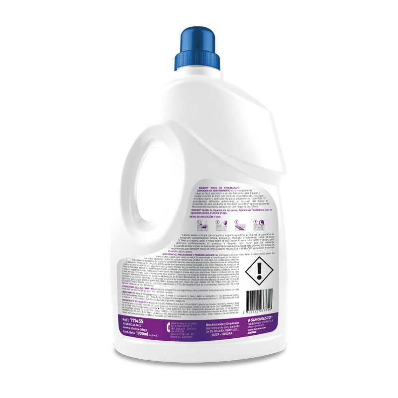 LIMPIADOR DE MANTENIMIENTO PISOS DE PORCELANATO 1.900 ML 4
