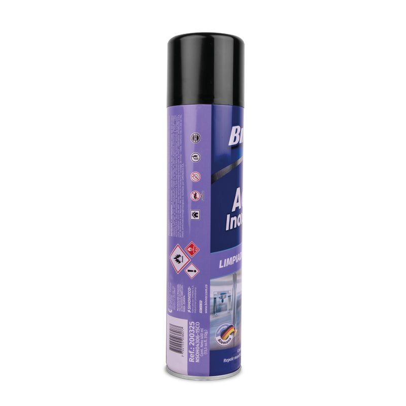LIMPIADOR Y BRILLADOR DE ACERO INOXIDABLE EN ESPUMA 400 ML 3