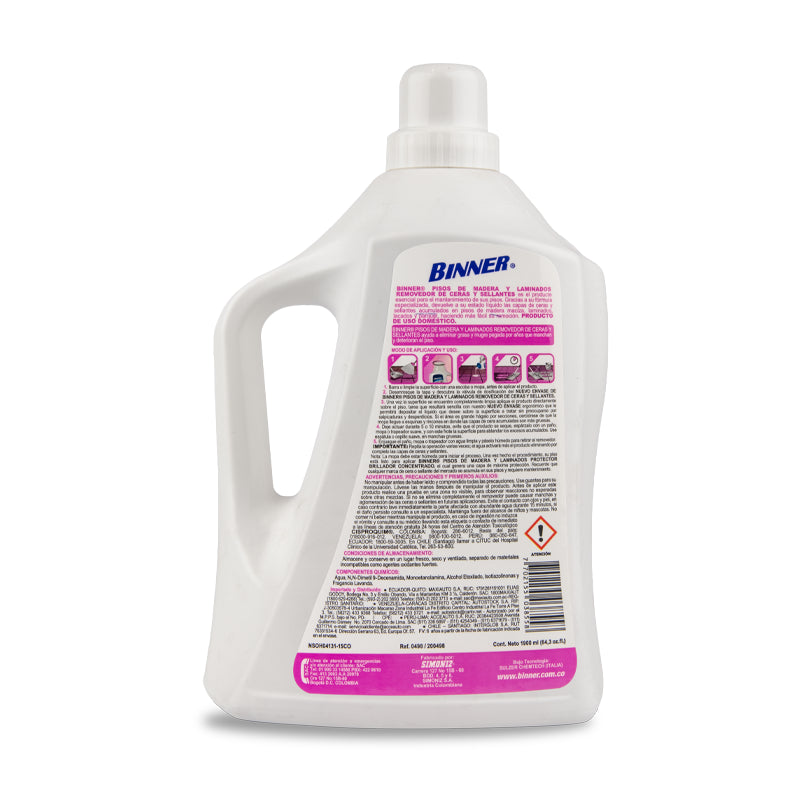 REMOVEDOR CERAS Y SELLANTES PISOS DE MADERA 1.900 ML 4