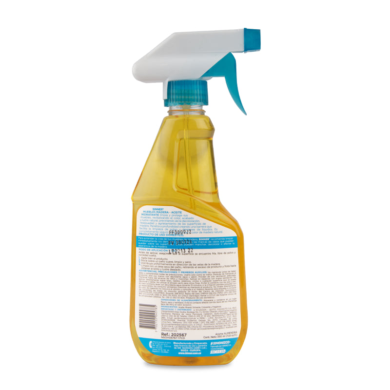 ACEITE HIDRATANTE MUEBLES DE MADERA 350 ML 4