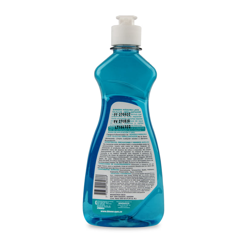 ABRILLANTADOR MÁQUINA LAVAVAJILLAS 330 ML 4