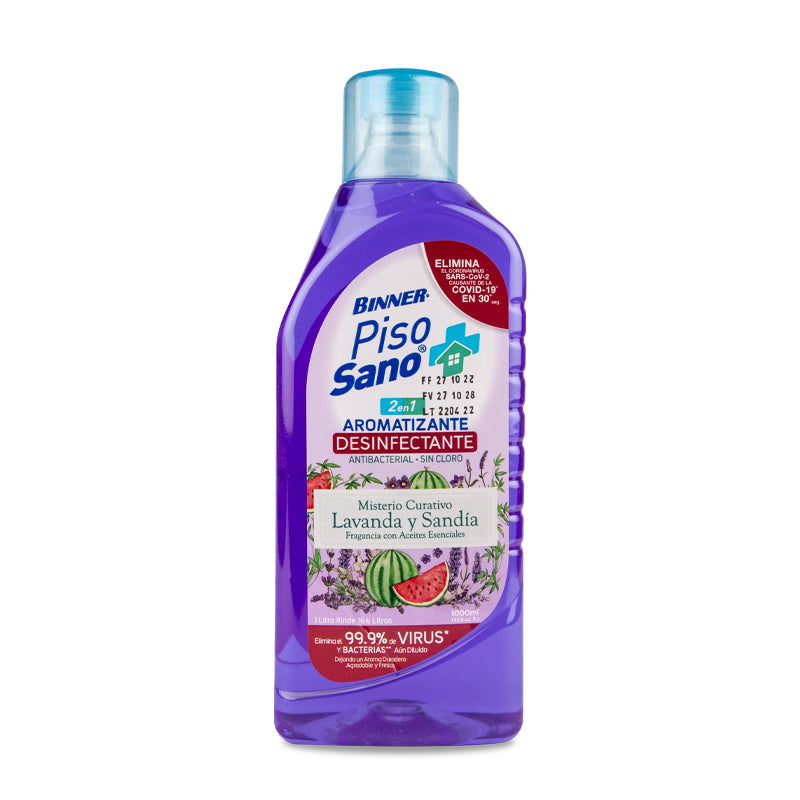 AROMATIZANTE DESIFECTANTE 2 EN 1 LAVANDA SANDÍA 1 LT