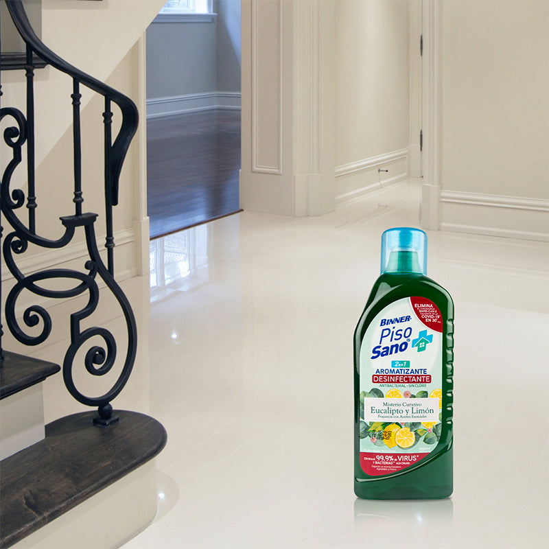 AROMATIZANTE DESIFECTANTE 2 EN 1 EUCALIPTO-LIMON 1 LT 5