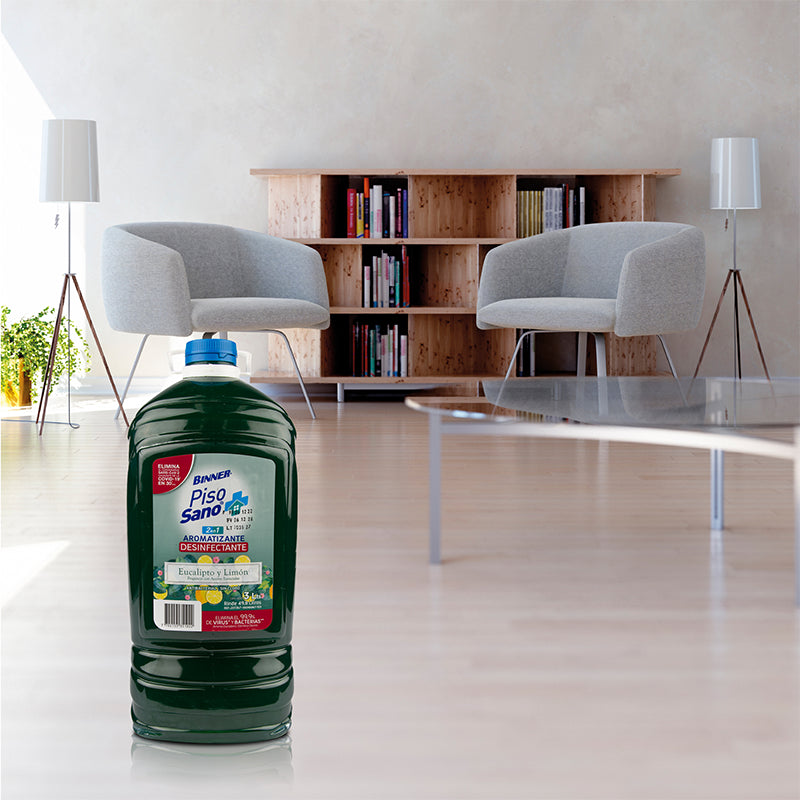 AROMATIZANTE DESIFECTANTE 2 EN 1 EUCALIPTO-LIMÓN 3 LT 5