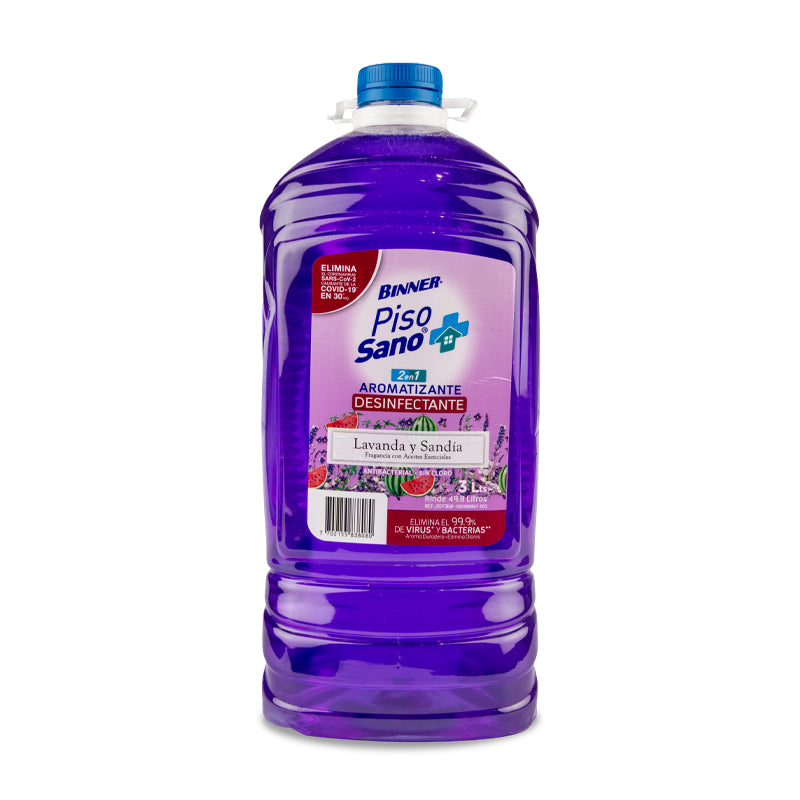 AROMATIZANTE DESIFECTANTE 2 EN 1 LAVANDA SANDÍA 3 LT