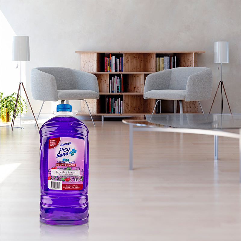 AROMATIZANTE DESIFECTANTE 2 EN 1 LAVANDA SANDÍA 3 LT 5