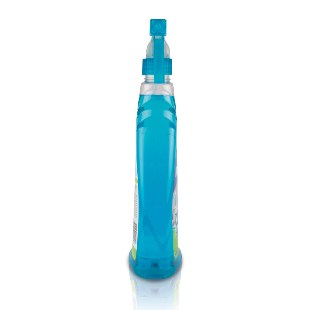 Limpia Vidrios y Espejos Invisible Binner 500 ml, aplicación en vidrio