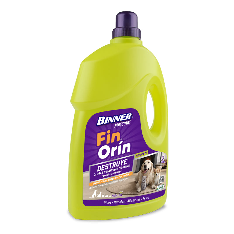FIN ORÍN DESTRUCTOR DE OLORES Y MANCHAS 2 LT 2