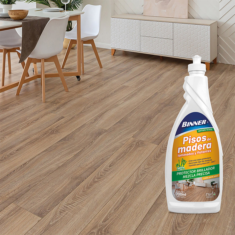 PROTECTOR MEZCLA PRECISA PISOS DE MADERA TAPA PULL PUSH 700 ML 5