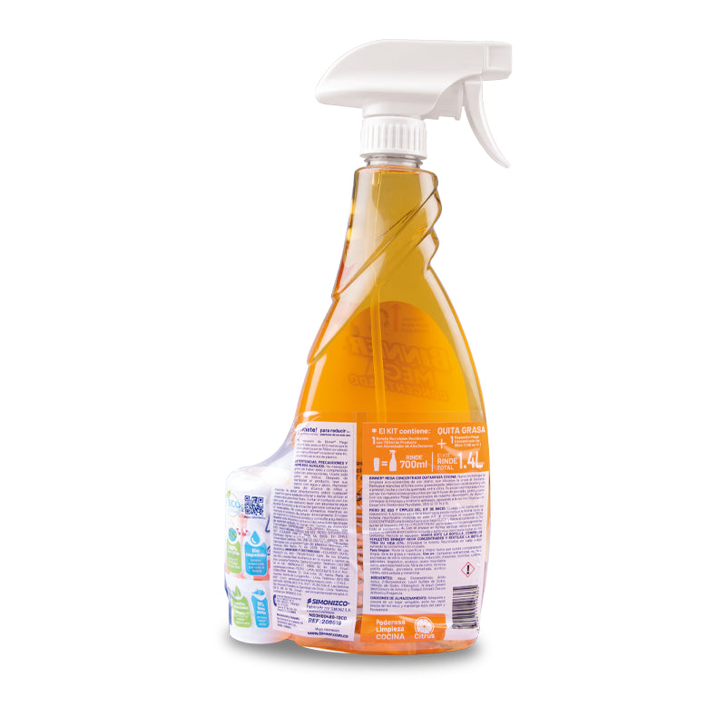 MEGACONCENTRADO BINNER QUITAGRASA 700 ML +1M 4